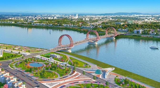 Khởi công cầu gần 2.200 tỷ đồng tái hiện bờ xe nước trên sông Trà Khúc