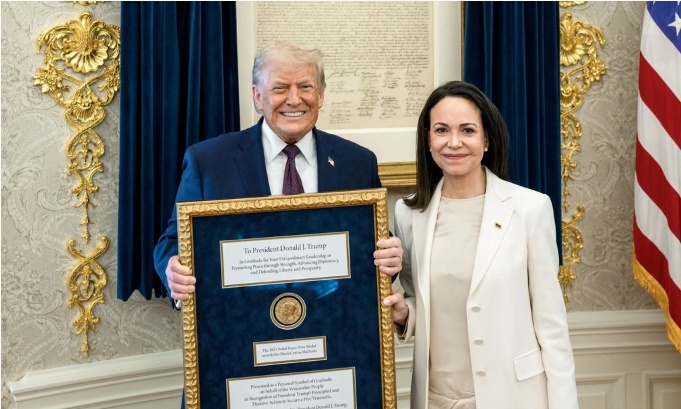 Ông Trump: Tôi xứng đáng nhận Nobel Hòa bình