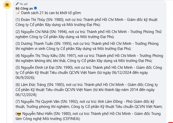 Hàng loạt Giám đốc, Phó Giám đốc ở TPHCM bị khởi tố: Công an thu giữ 22 con dấu