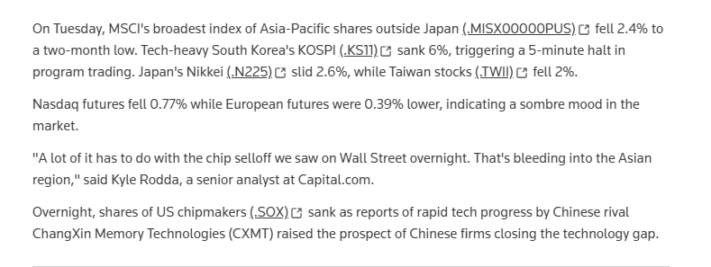 Nikkei giảm gần 3%, 200 tỷ USD vốn hóa chứng khoán Nhật Bản bay màu