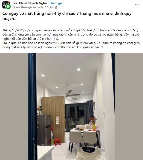 Bài học đắt giá về cú ngã "quy hoạch" khiến gia chủ đứng trước bờ vực trắng tay!