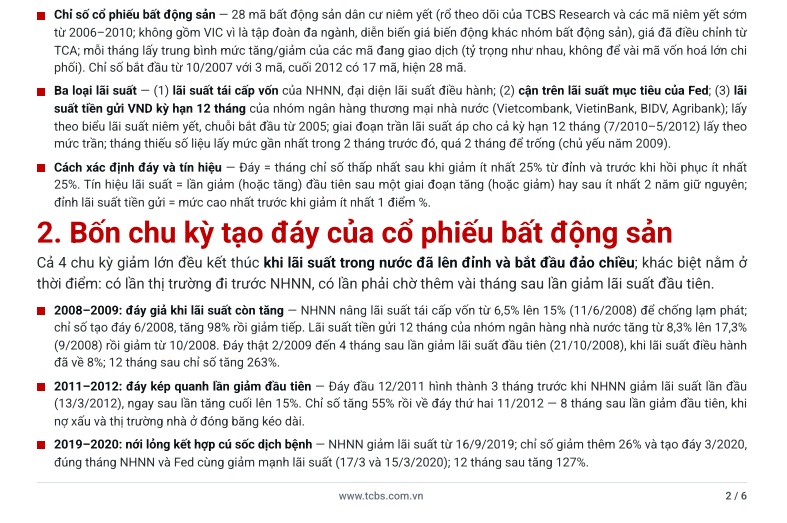 Cổ phiếu BĐS đã đủ rẻ để xuống tiền?