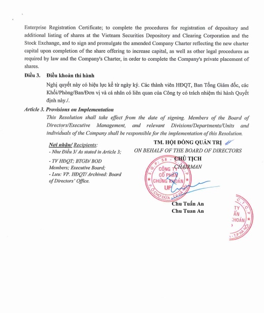 Vụ thâu tóm CTCK 800 tỷ có diễn biến mới