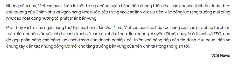 Nóng: Vietcombank chính thức hạ lãi suất huy động và cho vay
