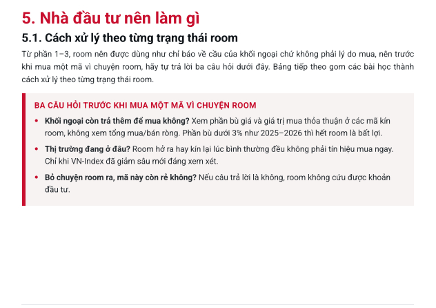 Cổ phiếu hết room ngoại có hấp dẫn?