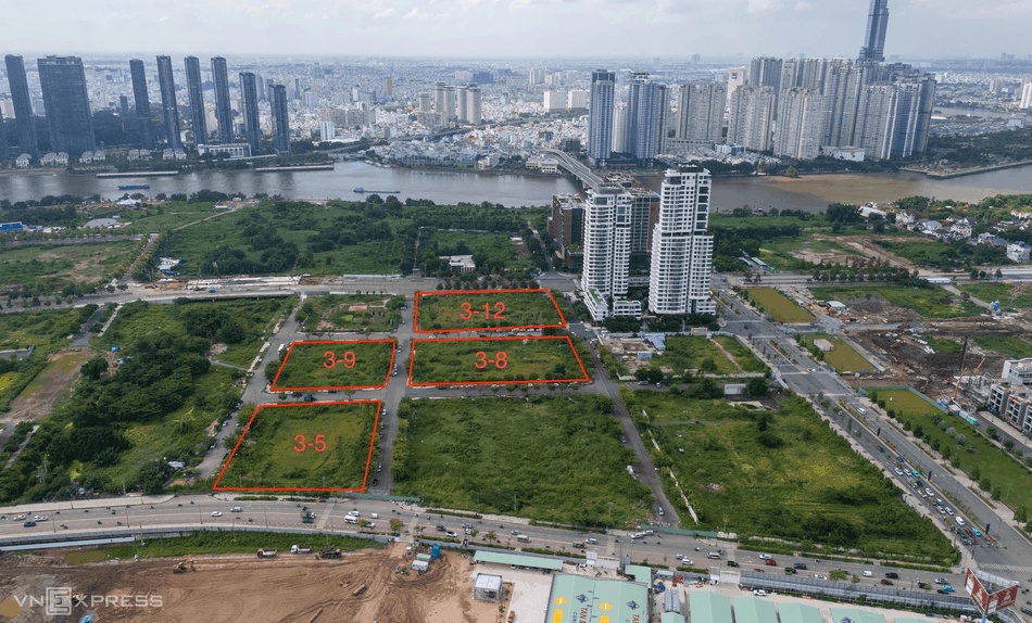 Mức khởi điểm 4 lô đất Thủ Thiêm thay đổi ra sao sau gần 5 năm đấu giá lại?