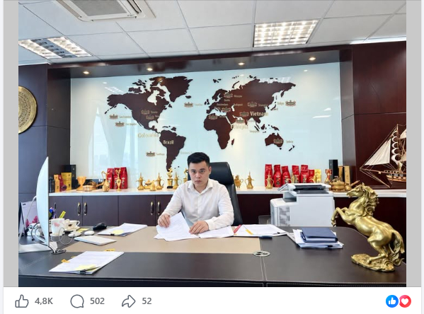 Con trai cả ông Đặng Lê Nguyên Vũ bất ngờ lộ diện