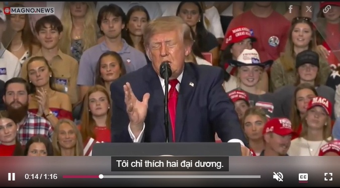Ông Trump gợi ý đổi tên Đại Tây Dương thành 'Đại dương Trump'