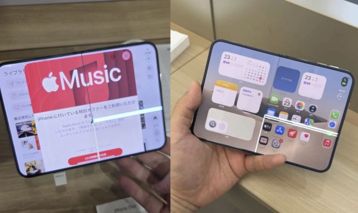 Vì sao Apple đi sau nhưng iPhone Duo vẫn nứt, sọc màn hình?