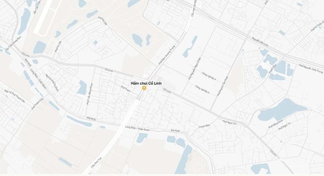 Nút giao Cổ Linh ở Hà Nội ùn tắc triền miên