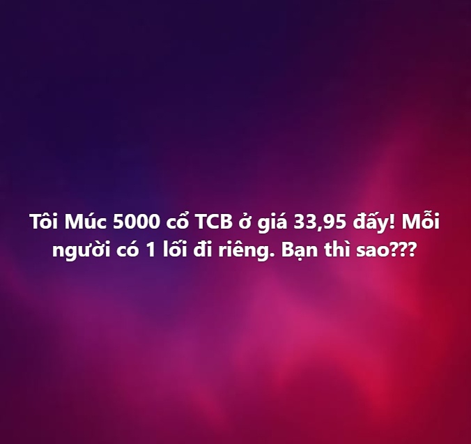 Điều gì đang giúp TCB lãi lớn?