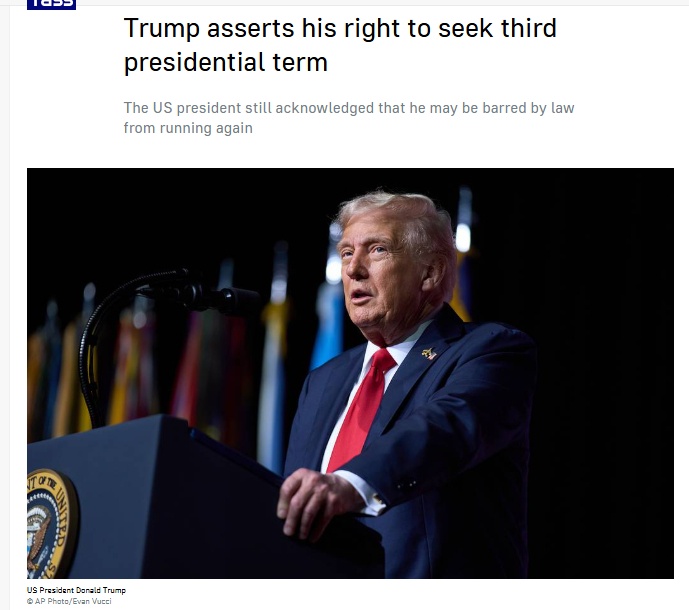 Ông Trump sẽ tranh cử Tổng thống Mỹ lần thứ 3?