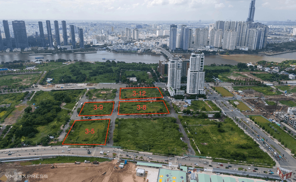 Đấu giá trực tuyến 4 lô đất Thủ Thiêm ngày 27/11