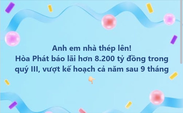 Cổ phiếu thép bất ngờ nổi sóng!