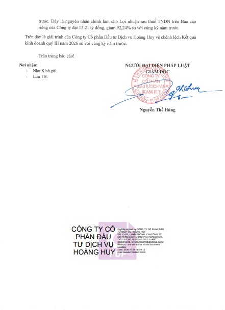Lợi nhuận HHS bất ngờ bùng nổ 1.780% trong quý 3