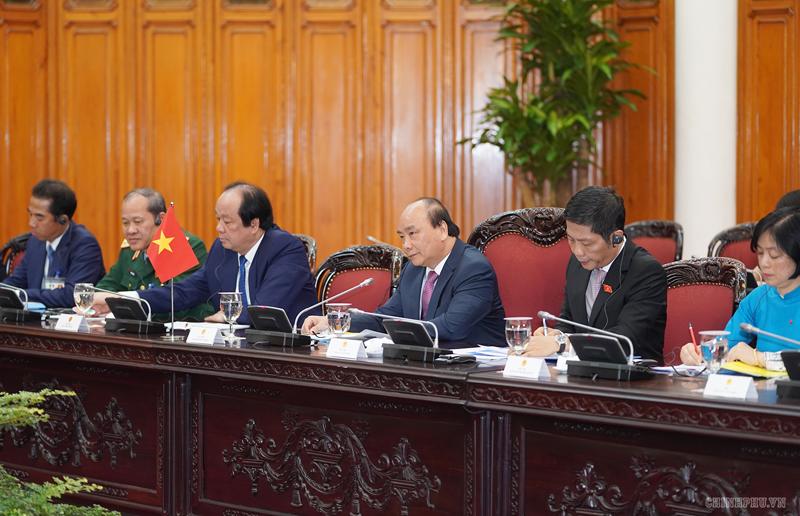 Thủ tướng Nguyễn Xuân Phúc đón, hội đàm với Thủ tướng Italy