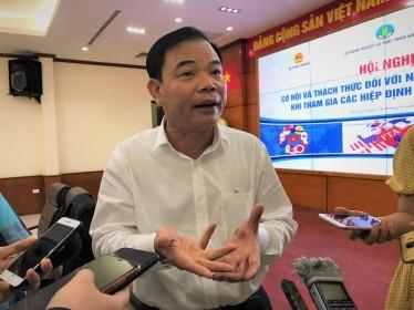 Bộ trưởng Nguyễn Xuân Cường: Nông sản bán theo tấn...nhưng tiền ít, 'két' bé