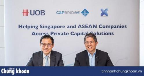 CapBridge và UOB ký thỏa thuận “dẫn vốn” tư nhân giúp các công ty tại châu Á