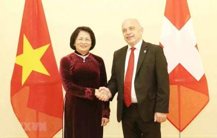 Tổng thống Thụy Sĩ đánh giá cao thành tựu phát triển của Việt Nam