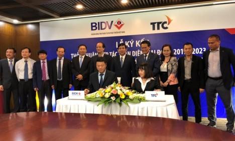 Lễ ký kết thỏa thuận hợp tác toàn diện giữa tập đoàn TTC và BIDV