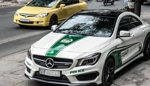 Cục Đăng kiểm Việt Nam đề nghị chủ xe ôtô gỡ logo cảnh sát Dubai
