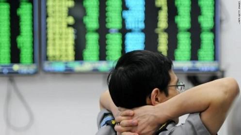Chứng khoán Trung Quốc vẫn tăng dù dữ liệu kinh tế ảm đạm