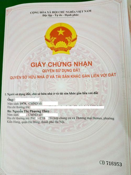 Bộ TN-MT 'tuýt còi' việc Hà Nội thu hồi sổ đỏ chung cư Mường Thanh
