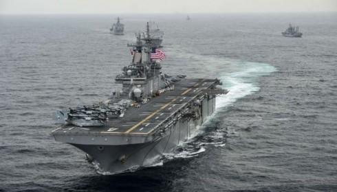 Mỹ bắn rơi thiết bị bay Iran ở eo biển Hormuz
