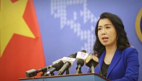 Việt Nam phản đối tàu khảo sát Trung Quốc xâm phạm vùng đặc quyền kinh tế