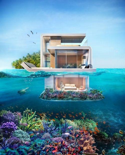 Biệt thự nổi bên mặt nước: Hình mẫu mới sang trọng cho cuộc sống thượng lưu