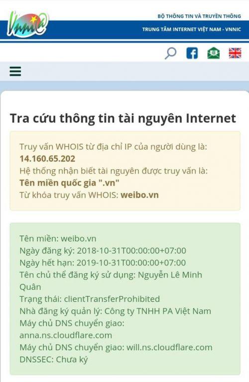 Có hay không mạng xã hội Việt - Trung Weibo?