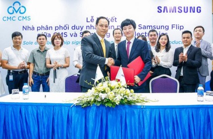 CMC trở thành nhà phân phối độc quyền 'bảng làm việc tương lai' Samsung Flip