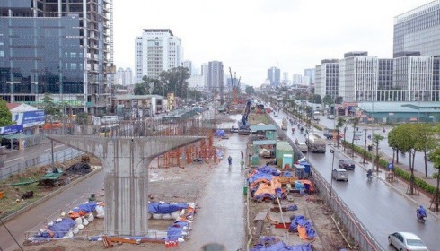 Có tiền nhưng dự án đường Vành đai 3 Mai Dịch - Nam Thăng Long vẫn chậm