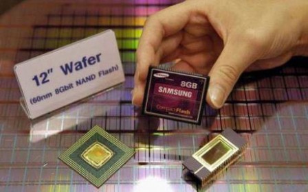 Thị phần của Samsung Electronics trên thị trường chip flash NAND tăng nhanh