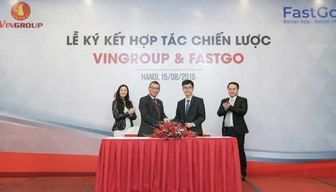 Vingroup bán và cho thuê 1.500 ôtô Fadil cho start-up gọi xe công nghệ FastGo