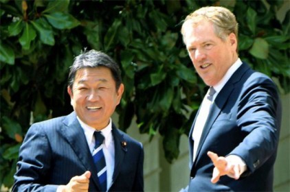 Nhật - Mỹ đạt được thỏa thuận thương mại sơ bộ