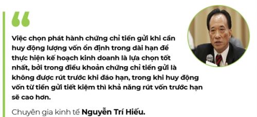 Vì sao các ngân hàng đua phát hành chứng chỉ tiền gửi lãi suất cao?