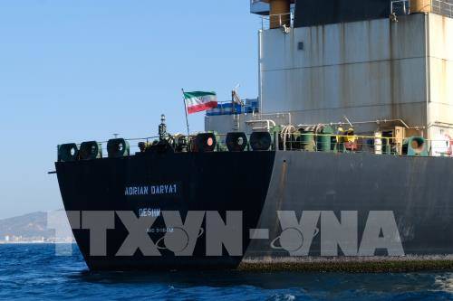 Siêu tàu chở dầu của Iran đang ở gần Syria