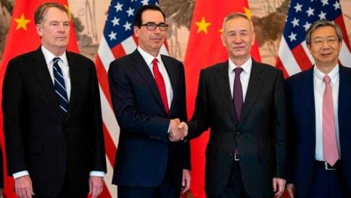 Hợp đồng tương lai Dow Jones tăng mạnh sau khi Mỹ-Trung đồng ý nối lại đàm phán thương mại