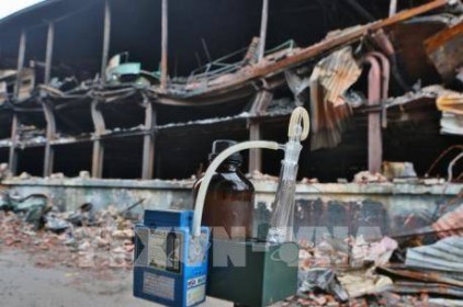 Vụ cháy Cty Bóng đèn phích nước Rạng Đông: sử dụng "bẫy vàng" để quan trắc thủy ngân