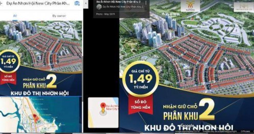 Bình Định: “Tuýt còi” dự án Nhơn Hội New City mở bán, nhận đặt cọc giữ chỗ đất nền