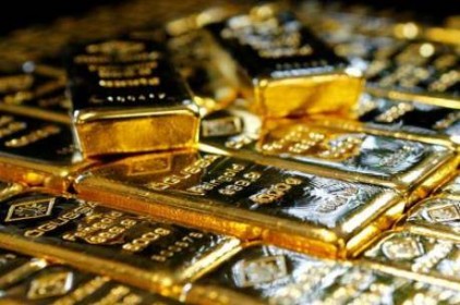 Giá vàng thế giới giảm xuống mức thấp nhất của hai tuần