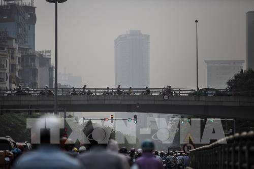 Không khí Hà Nội ô nhiễm ở mức nghiêm trọng