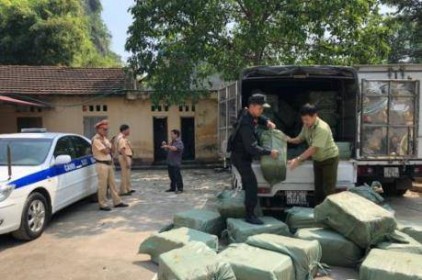 2,3 tấn nầm lợn nhập lậu bị chặn đứng tại Lạng Sơn
