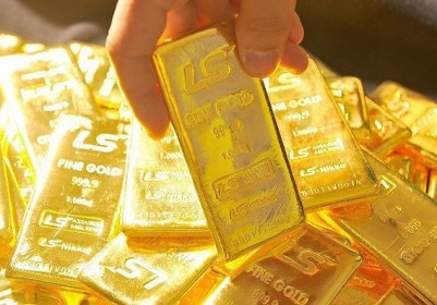 Giá vàng đồng loạt tăng trở lại
