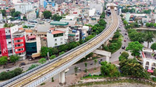 Cận cảnh đường sắt Cát Linh-Hà Đông tiến độ kiểu “rùa bò” hơn thập kỷ