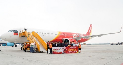 Việt Nam khai thác tàu bay A321neo ACF 240 ghế đầu tiên trên thế giới