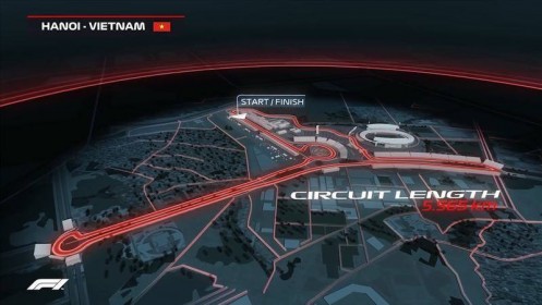 Sau 6 tháng thi công, hình hài đường đua ôtô F1 tại Hà Nội ra sao?