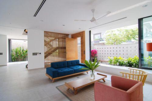 Ngôi nhà tại Sài Gòn sở hữu không gian đẹp từ ngoài vào trong