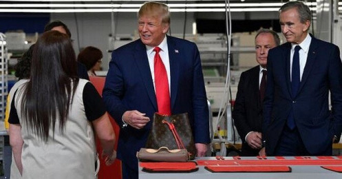 Louis Vuitton và toan tính chính trị khi mời Tổng thống Trump đến khai trương nhà máy tại Mỹ